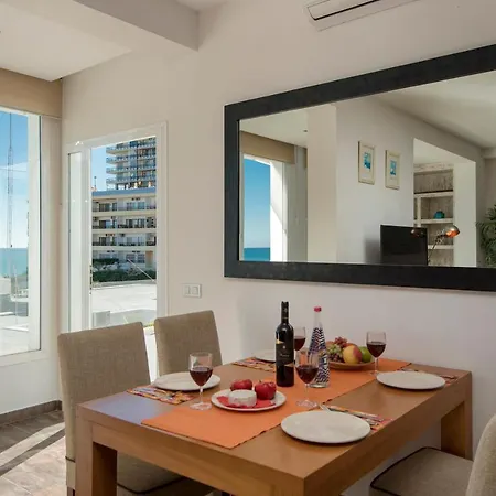 公寓 Bungalow La Roca 托雷莫利诺斯